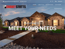 Tablet Screenshot of chaneystottsconstruction.com